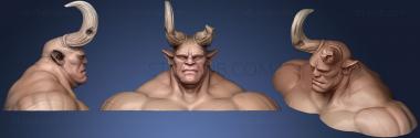 3D model Brute Bust (STL)